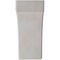 Ekena Millwork 5 1/4"W x 10"D x 12"H Clarksville Wood Vintage Decor Bracket, Chalk Dust White BKTWD05X10X12CVWH - alternate 2